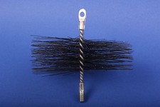 Kaminbesen Ø 175 mm 17,5 cm Stahldraht M12 Kehrbesen Schornsteinbesen Zugbesen