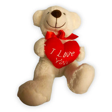 Teddybär Weiß Sunkid I Love