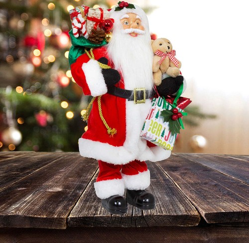 Deko weihnachtsmann 45cm carl - weihnachtsmann,