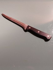 JUSTINUS ROSTFREI Allzweck-, Kochmesser mit Holzgriff ca. 27 cm, gebraucht