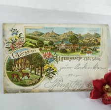alte Ansichtskarte Dittersbach