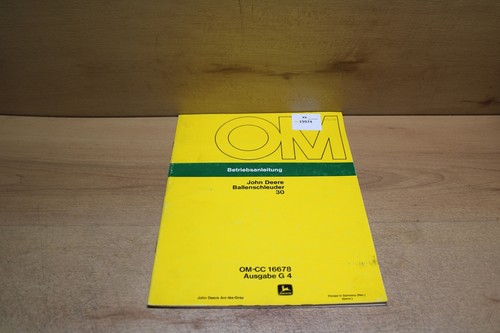 John deere ballenschleuder - john,