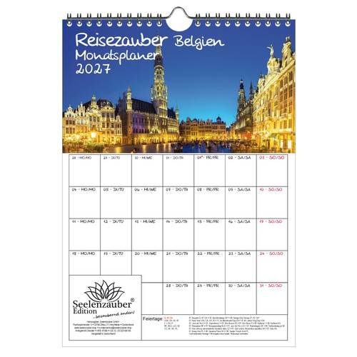 Reisezauber belgien planer - belgien,