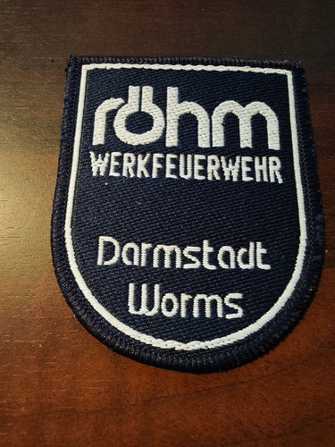 Werkfeuerwehr röhm darmstadt - werkfeuerwehr,