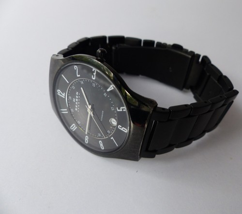 Skagen titan quarz herrenuhr - titan, quarz-herrenuhr