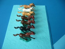 Timpo 7 Pferde für Cowboys - Mexikaner - Indianer - Soldaten - Kavallerie -