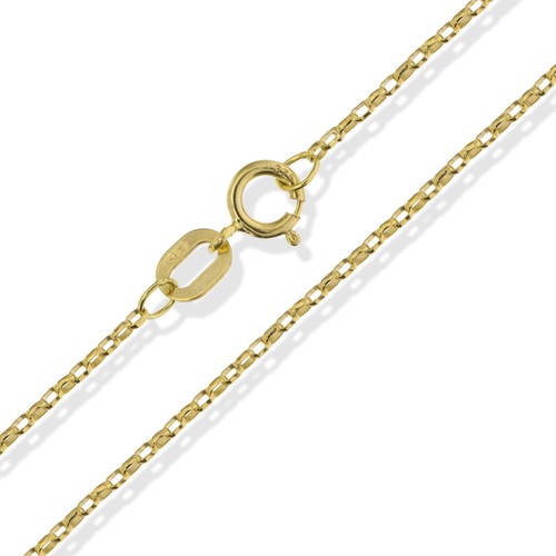 Gold erbskette diamantschliff - gold,