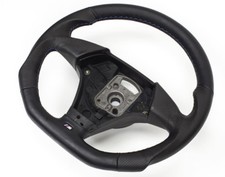 Abgeflacht Leder Lenkrad