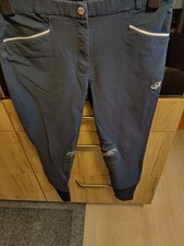 SPOOKS Riding stretch Reithose Knie-Grip Navi Gr.L (40) wenig getragen