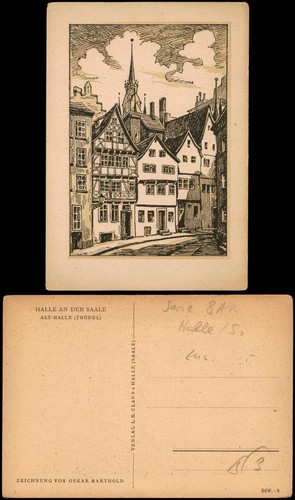 Halle alt - halle, (saale)