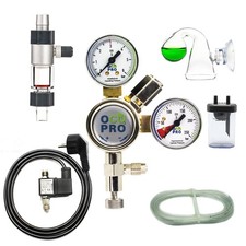 OCOPRO CO2 Anlage Aquarium DLX-450 (Plus) Ohne Flasche | Nachtabschaltung 