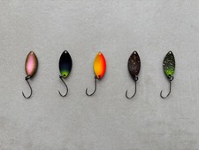 5er Set Leaf Trout Spoon 1,4g Forellenblinker Japanblinker