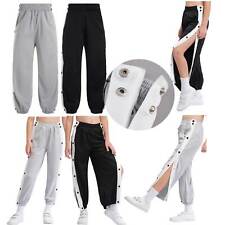 DE Mädchen Jungen Sweatpants Hip Hop Dance Bottom Jogging Hosen Gym Activewear