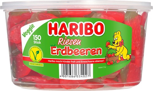 Haribo riesen erdbeeren 150 - haribo,