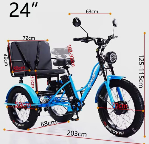 Zoll dreirad trike - 24,