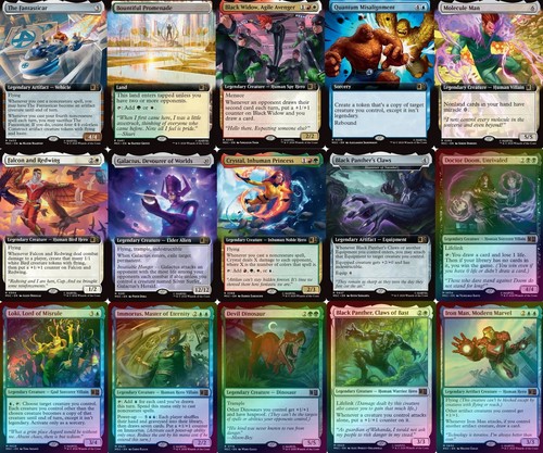 Magic the gathering - the, marvel