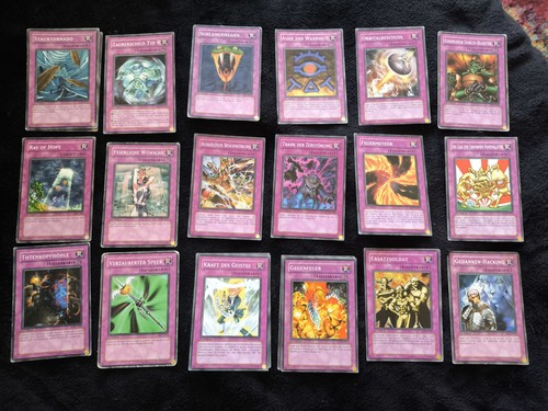 Karten sammlung - yu-gi-oh!,