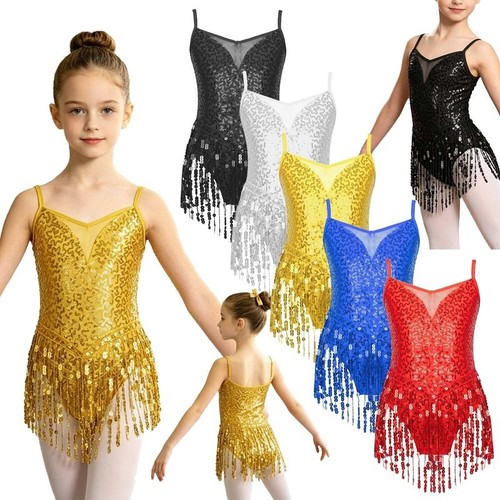 Mädchen latein tanzkleid - mädchen,