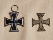 Orden Abzeichen Eisernes Kreuz I Klasse  1914  2Stück WK1 WK2 Dachbodenfund