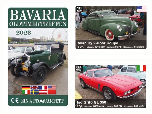 Auto quartett bavaria - auto,