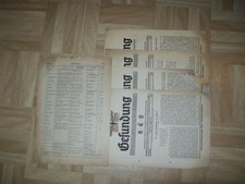 Reichsbahnbeamten  Krankenversorgung Heft 8-9-10-11 1940