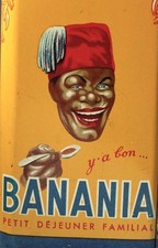 alt Blechdose BANANIA Kakao