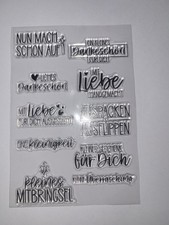Clear Stamps Stempelset