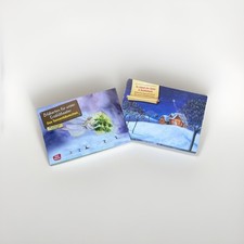 Kamishibai Bildkartenset - Es Stand Ein Stern In Bethlehem & Das Tannenbäumchen