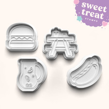 BBQ Picknick Fondant Stempel