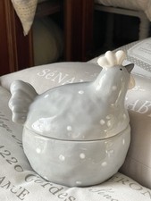 Huhn Schale, Dose aus Dolomit