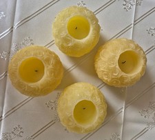 4er Set LED Echtwachskerzen  flackernd oder mit Farbwechsel incl.  Fernbedienung