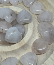 Rosenquarz Quarz Perlen Herz