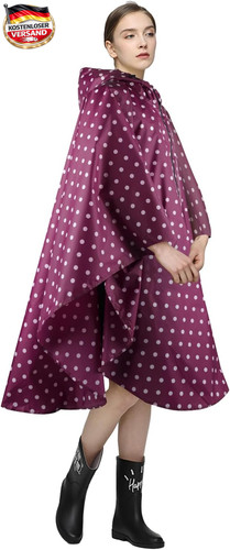 Lama mode regenponcho - lama, unisex