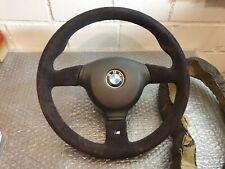 BMW M3 E36 M5 E34 E31 8er Alcantara Rauleder Lenkrad Sportlenkrad M-Technik