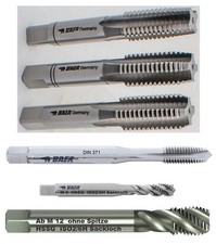 Maschinengewindebohrer Satz BAER HSSG Handgewindebohrer-Sätze M2 - M24 metrisch