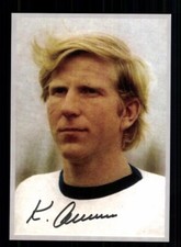 Klaus sammer autogrammkarte - klaus,