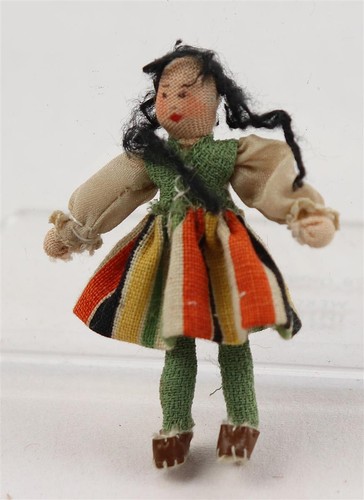 Seltene antike stoffpuppe - seltene,