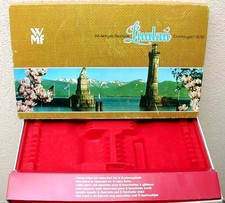 WMF Lindau Besteckaufbewahrung 24tlg Besteckkasten LEER Schatulle Karton vintage