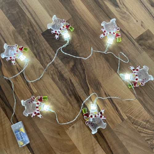 Schneemann lichterkette led - schneemann,