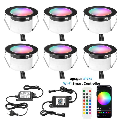 6er set wifi rgbw - set, boden