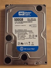 3,5 Zoll 500GB SATA Western Digital Caviar BlueWD5000AAKS-007AA