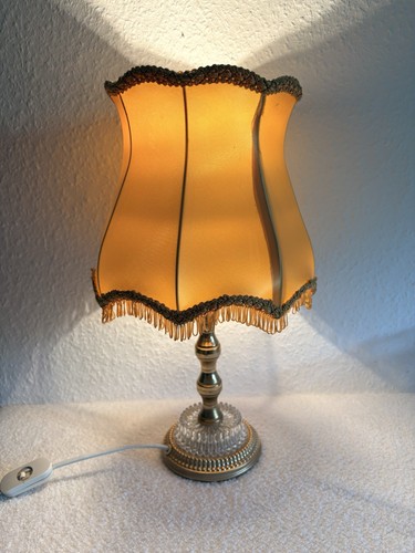 Vintage messing lampe - messing,