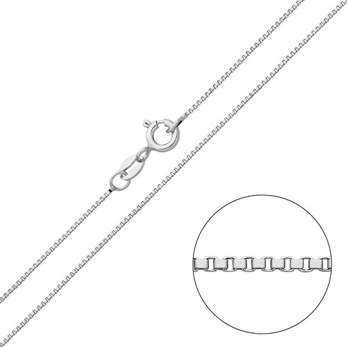 Sterling silber box kette - 1, mm