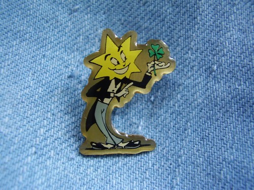 Pin merkur sonne - mit, frack