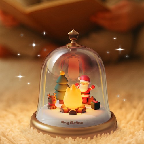 Spieluhr winterlandschaft led - spieluhr,