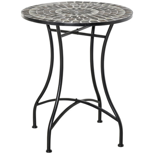 Beistelltisch grau 60x60x71cm
