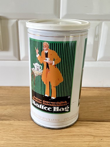 Retro dose kaffee hag - hag, |