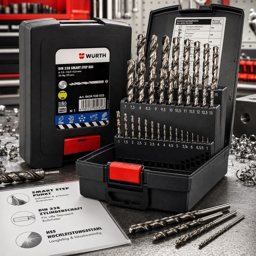 Würth spiralbohrer sortiment - würth, spiralbohrer-sortiment
