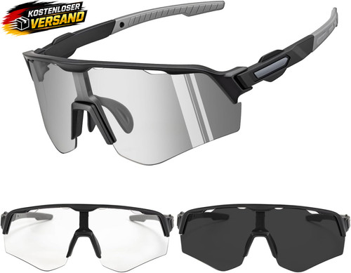 Selbsttönende fahrradbrille - selbsttönende,