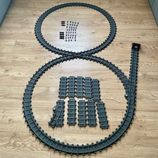 Playmobil RC Schienen Weichen Kreuz  Prellbock Verbinder Eisenbahn Zug Konvolut